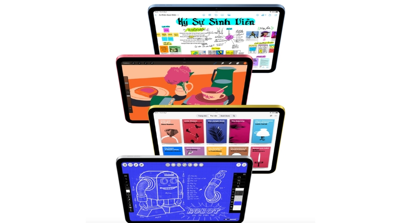 Tương thích apple pencil.